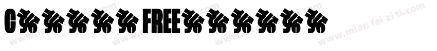 Calose FREE字体转换